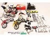 Lot of 6 Vehicles Road Champs Xcelerator Dirt Bikes Tony-Kart Razor Scooter