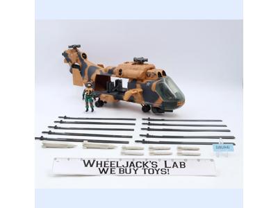 Tomahawk W/ Lift Ticket & MIC Complete GI Joe 1986 Hasbro Action Figure Vehicle