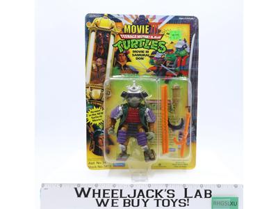 Samurai Don Movie III Teenage Mutant Ninja Turtles TMNT Playmates MOSC UNPUNCHED