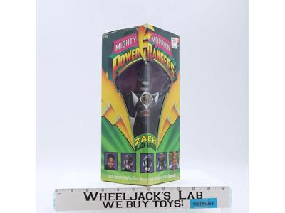 Zach Black Ranger Mighty Morphin Power Rangers 1993 Bandai NEW MISB SEALED