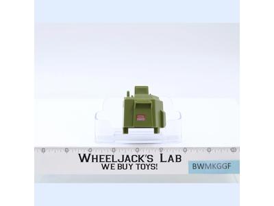 USS Flagg Aircraft Helmsman's Console W/Sticker NO REPRO 1985 GI Joe Vintage