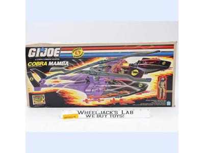 Cobra Mamba W/ Gyro-Viper GI Joe 1987 Hasbro Action Figure Vehicle NEW SEALED