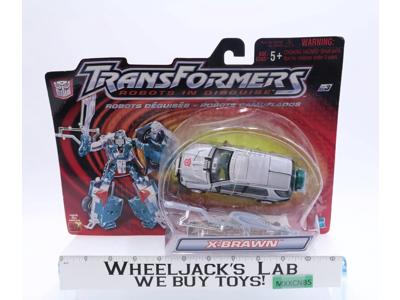 X-Brawn Transformers Robots In Disguise 2001 Hasbro Action Figure NEW SEALED