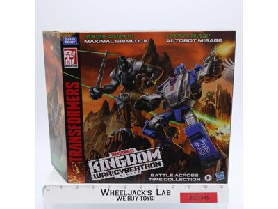 Maximal Grimlock & Autobot Mirage Transformers Kingdom WFC Hasbro NEW MIB