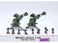 Set of 2 Pulse Cannons Action Fleet Micro Machines Starship Troopers 1997 Galoob