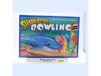 Shark Attack! Bowling Floor Game 4243 Preschool Toy Milton Bradley 1991 NEW MIB