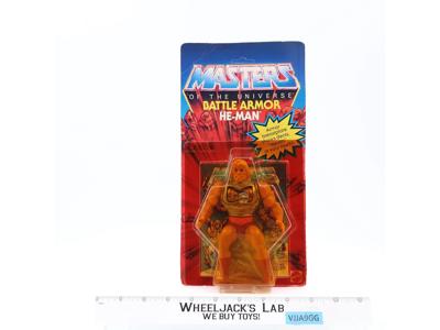 Battle Armor He-Man 12-Back Masters of the Universe MOTU 1983 Mattel NEW SEALED