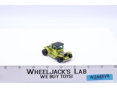 T-4-2 Yellow 1970 Mattel Redline Hot Wheels Vintage RL w/ Roof