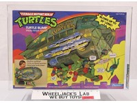 Turtle Blimp w/ Video Game Notice AFA Qualified 80+ TMNT 1989 Playmates Vehicle