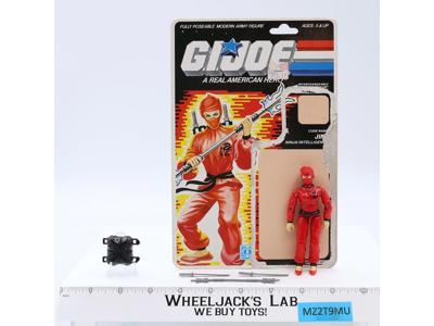 Jinx V1 100% Complete W/ Card 34 Back 1987 G.I. Joe Hasbro Vintage Action Figure