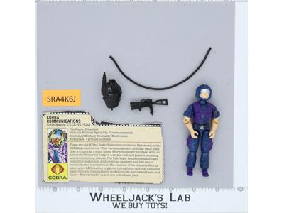 Tele-Vipers V1 100% Complete G.I. Joe 1985 Hasbro Vintage Action Figure