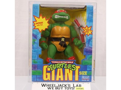 Giant Raphael AFA GRADED 80 80/75/85 TMNT 1990 Playmates Figure NEW SEALED