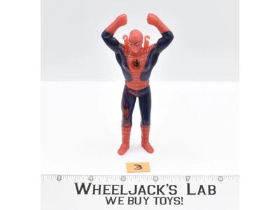 Spiderman #3 Paratrooper Parachute 1974 Ahi Plastic Action Figure