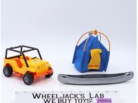 #312 Northwoods Trailblazer Jeep W/ Tent + Canoe Adventure People Fisher Price