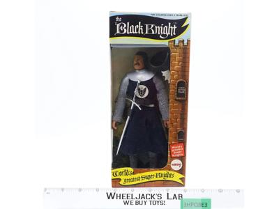 Black Knight World's Greatest Super Knights 1974 Mego Vintage Action Figure MIB
