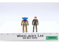 Finn & Quark Dino Riders English Siso 1989 Tyco Vintage Action Figures