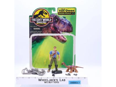 Nick Van Owen BLUE SHIRT Jurassic Park The Lost World Series 2 W/CARDBACK