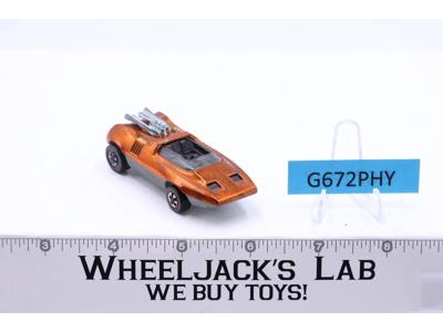 Peeping Bomb Orange 1969 Redline Hot Wheels Mattel Vintage RL