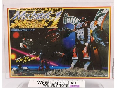 Mechabot-1 Japanese Box AFA GRADED 80 Super Change Robo 1983 Taiwan NEW