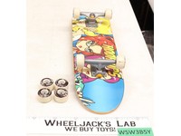 Tech Deck Hook-Ups 11" Anime Skateboard With 4 Extra Wheels