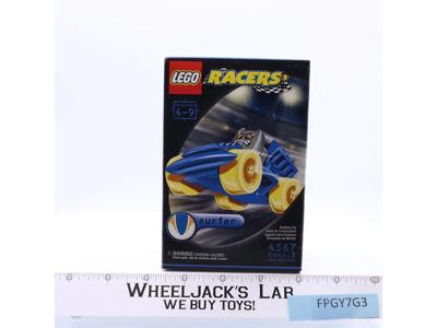 #4567 Surfer 2001 Lego Racers NEW MISB SEALED