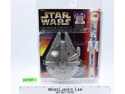 Millennium Falcon Case W/ R2-D2 Watch Star Wars 1996 Hope Ind. NEW SEALED
