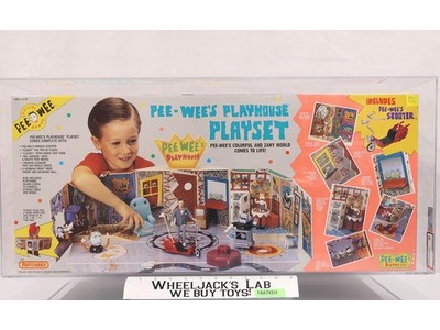 Pee-Wee's Playhouse Playset AFA HIGHEST GRADED 85 Pee-Wee Herman Matchbox SEALED