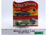 Swingin' Wing Green 1969 Redline Hot Wheels Mattel Vintage RL Blister MOSC NOS