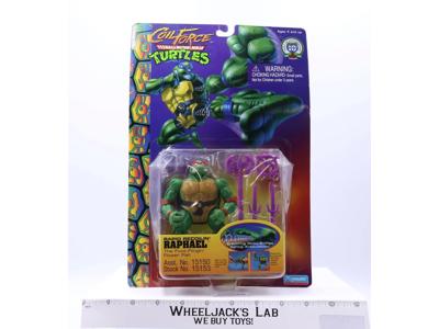 Raphael Teenage Mutant Ninja Turtles Coil Force TMNT 1996 Playmates NEW SEALED