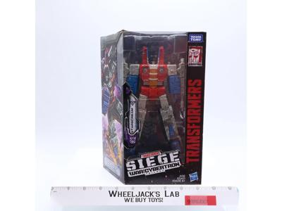 Starscream Transformers Siege War For Cybertron WFC 2018 Hasbro NEW SEALED