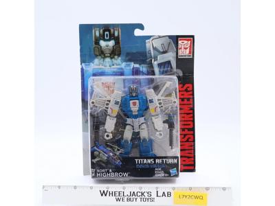 Xort & Highbrow Transformers Titans Return 2015 Hasbro Action Figure NEW SEALED