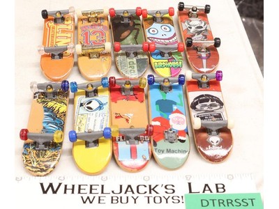 Lot of 10 Tech Deck Fingerboard 4" Skateboards