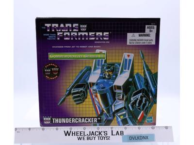 Thundercracker Commemorative Series Reissue Transformers 2002 Hasbro NEW MISB
