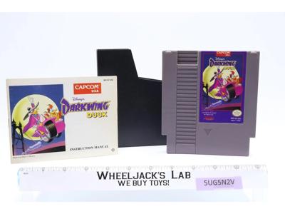 Disney's Darkwing Duck w/Manual Nintendo Entertainment System NES CapCom 1992