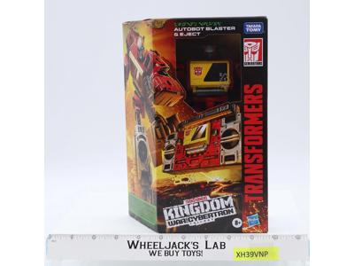 Blaster & Eject Transformers Kingdom War for Cybertron WFC Hasbro NEW SEALED