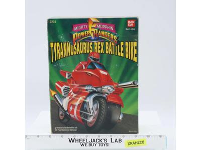 Tyrannosaurus Rex Battle Bike MMPR Power Rangers 1993 Bandai Action Figure
