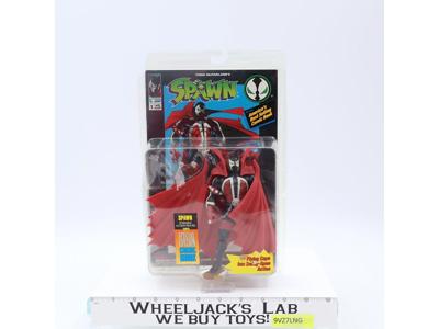 Spawn Flying Cape + Comic Book Spawn 1994 Todd Toys Action Figure NEW SEALED