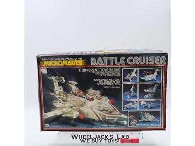 Battle Cruiser Complete W/ Box Micronauts 1976 Mego Vintage Action Figure