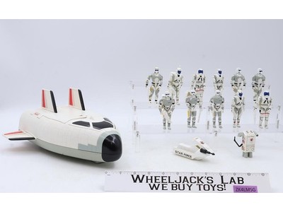 Space Shuttle + 11-Man Crew The Corps Star Force 1990s Lanard Action Figure Set