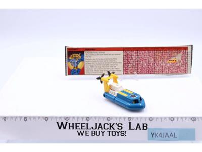 Seaspray 100% Complete 1985 Hasbro G1 Transformers Hovercraft Action Figure