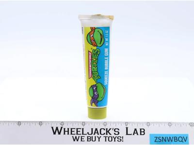 Squeeze Bubble Gum EMPTY Teenage Mutant Ninja Turtles TMNT 1990 Mirage Studios