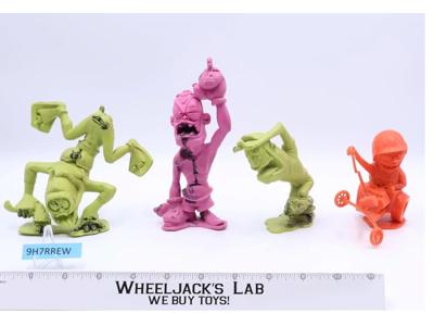 Nutty Mads (4) Figures 1960's Louis Marx Manny the Wreckless Mariner Dippy Rocko