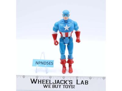 Captain America 5" Marvel Super Heroes Action Figure 1990 Toybiz
