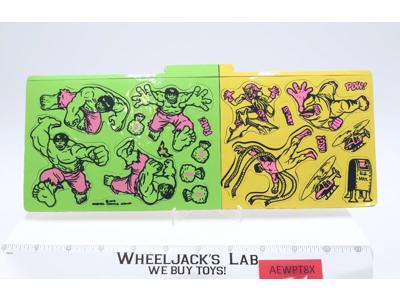 The Incredible Hulk Colorforms 1978 Marvel Comics Vintage