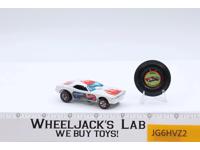 Snake 2 II White 1969 Mattel Vintage Hot Wheels Redlines w/ Button Flip Up Body