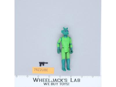 Greedo 100% Complete NO COO Star Wars 1978 Vintage Kenner Action Figure NO REPRO