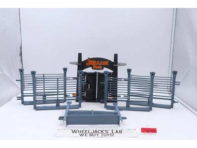 Electronic Command Compound Jurassic Park Fence Pieces and Gate 1993 Kenner