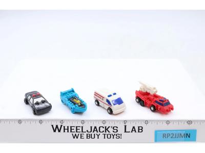 Rescue Patrol Micromaster 100% Complete Vintage 1989 G1 Transformers