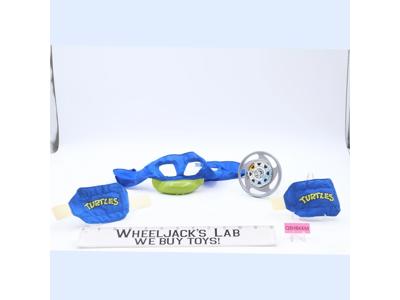 Leonardo Elbow Pads & Mask Set 1988 TMNT Teenage Mutant Ninja Turtles Cosplay