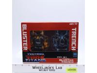 Bluster & Trench Techno Toon Titans 3rd Party 2014 Mech Ideas Figure Set NEW MIB